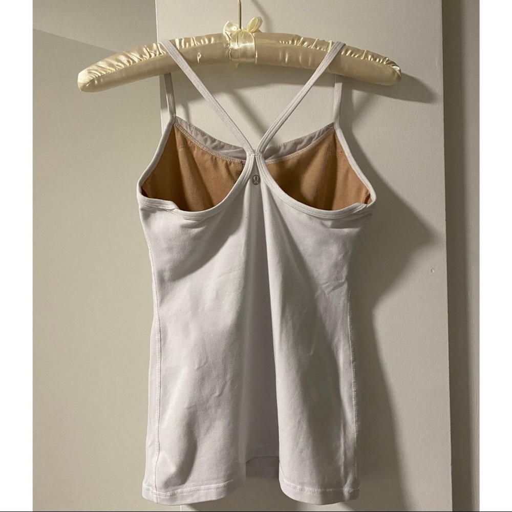 White Lululemon Racerback
